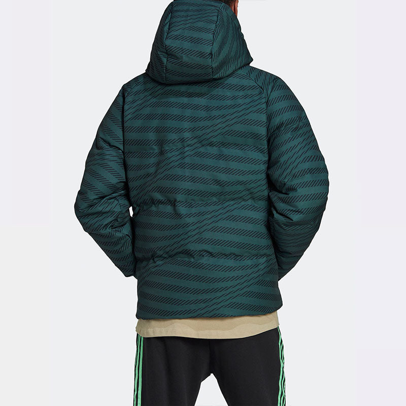 adidas Real Madrid Down Jackets 'Green Black' HD1335
