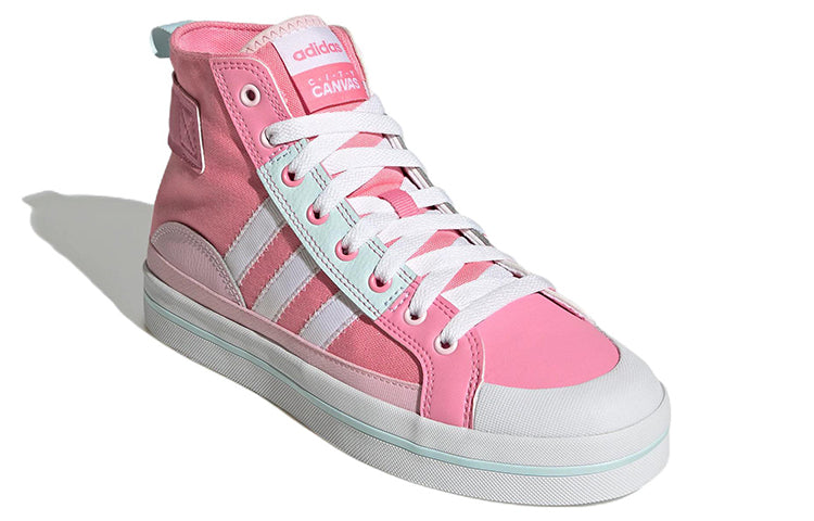 (WMNS) adidas Neo City Canvas Hi 'Pink' GY4838