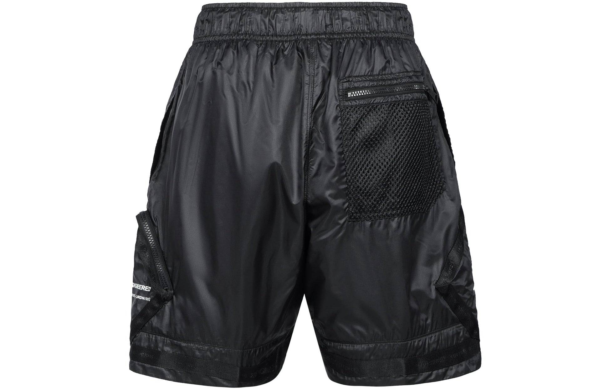 Air Jordan SS22 23 Engineered Solid Color Woven Training Sports Shorts Black DM1391-010