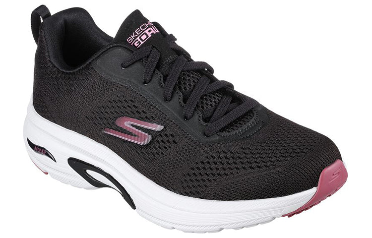 (WMNS) Skechers Go Run 'Black' 128953-BKRS