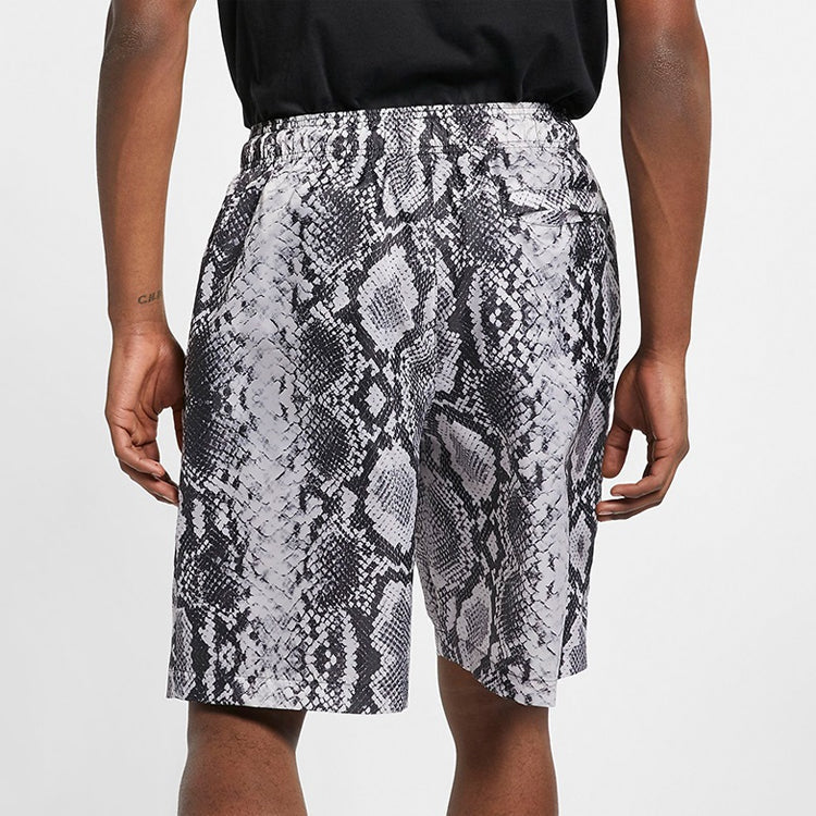 Air Jordan 11 Snakeskin Snake Skin Shorts For Men White CI0313-072