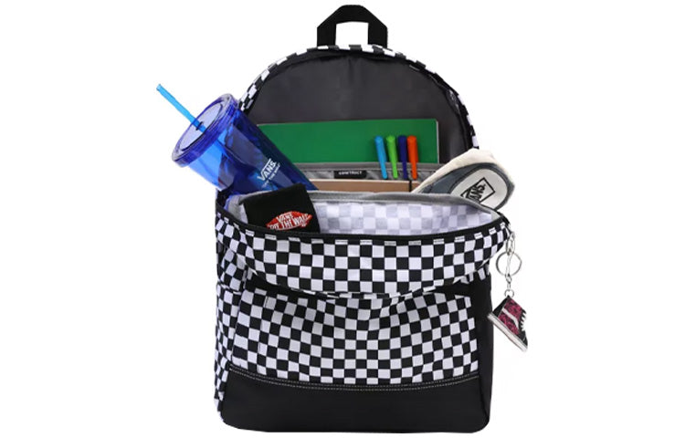 Vans Construct Skool Backpack 'Black White Checkerboard' VN0A5FHWHU0