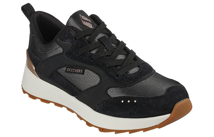 (WMNS) Skechers Sunny Street Sunshine Steps 'Black' 155423-BLK