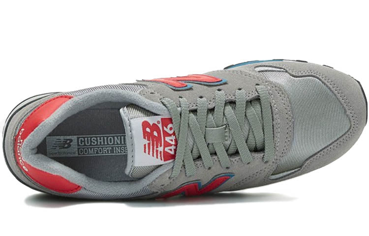 New Balance 446 Shoes Grey/Red/Blue U446CGR
