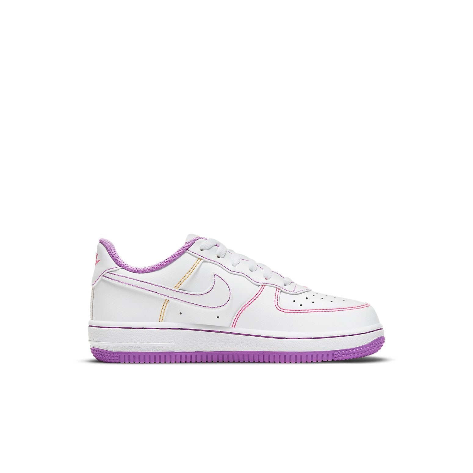(PS) Nike Force 1 'Contrast Stitch - Fuchsia Glow' DC9672-110