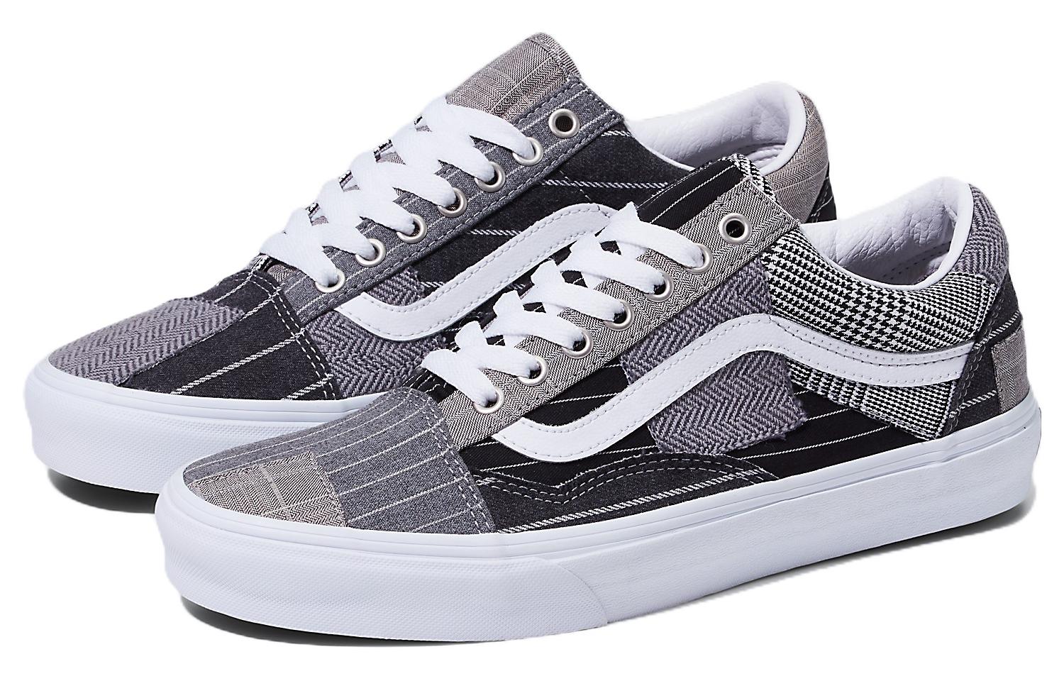 Vans Old Skool Patchwork 'Conference Call Suiting Grey' VN0A7Q4PHMU