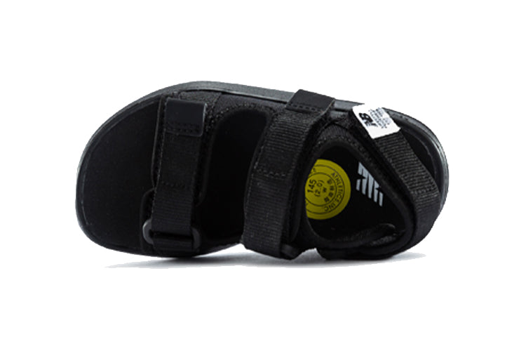 (TD) New Balance 750 Series Velcro Casual Td Black Sandals 'Black White' IH750BR