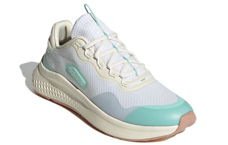 (WMNS) adidas neo Primrose Sleek 'White Green' FZ1938
