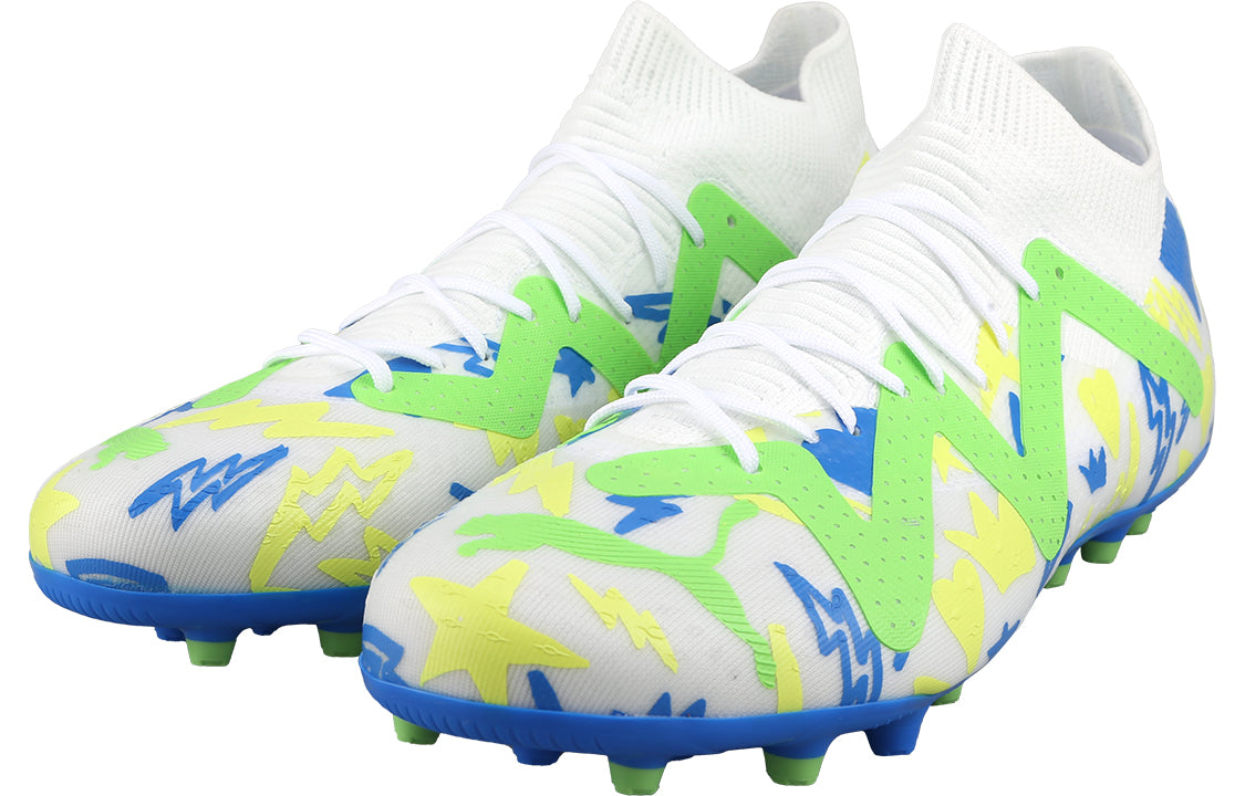 PUMA Future Match x Neymar MG 'White Green Blue' 107617-01