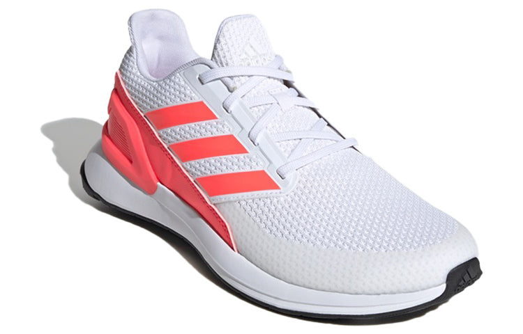 (WMNS) adidas RapidaRun White/Red FY6544