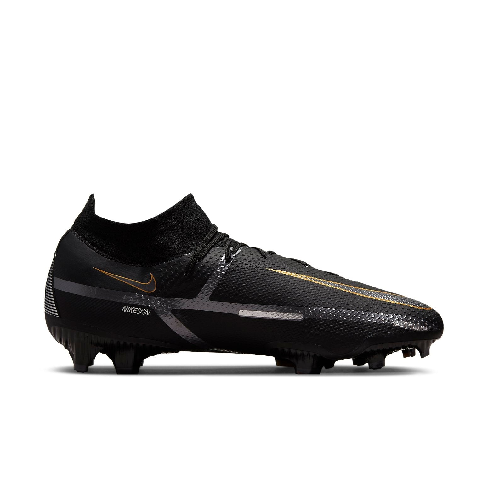 Nike Phantom GT 2 Pro DF FG 'Black Metallic Gold' DC0759-007