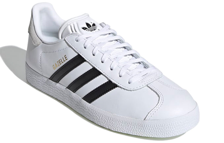 (WMNS) adidas Gazelle 'White Brown Black' FU9910
