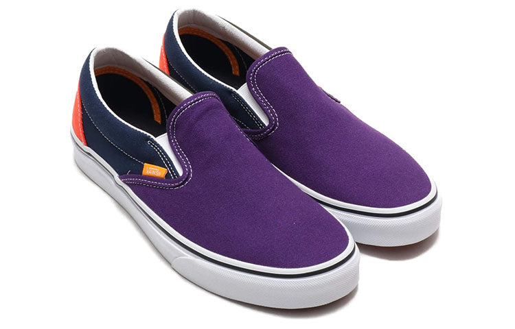 Vans Unisex Slip-On Sneakers Purple/Black VN0A4BV3TBZ