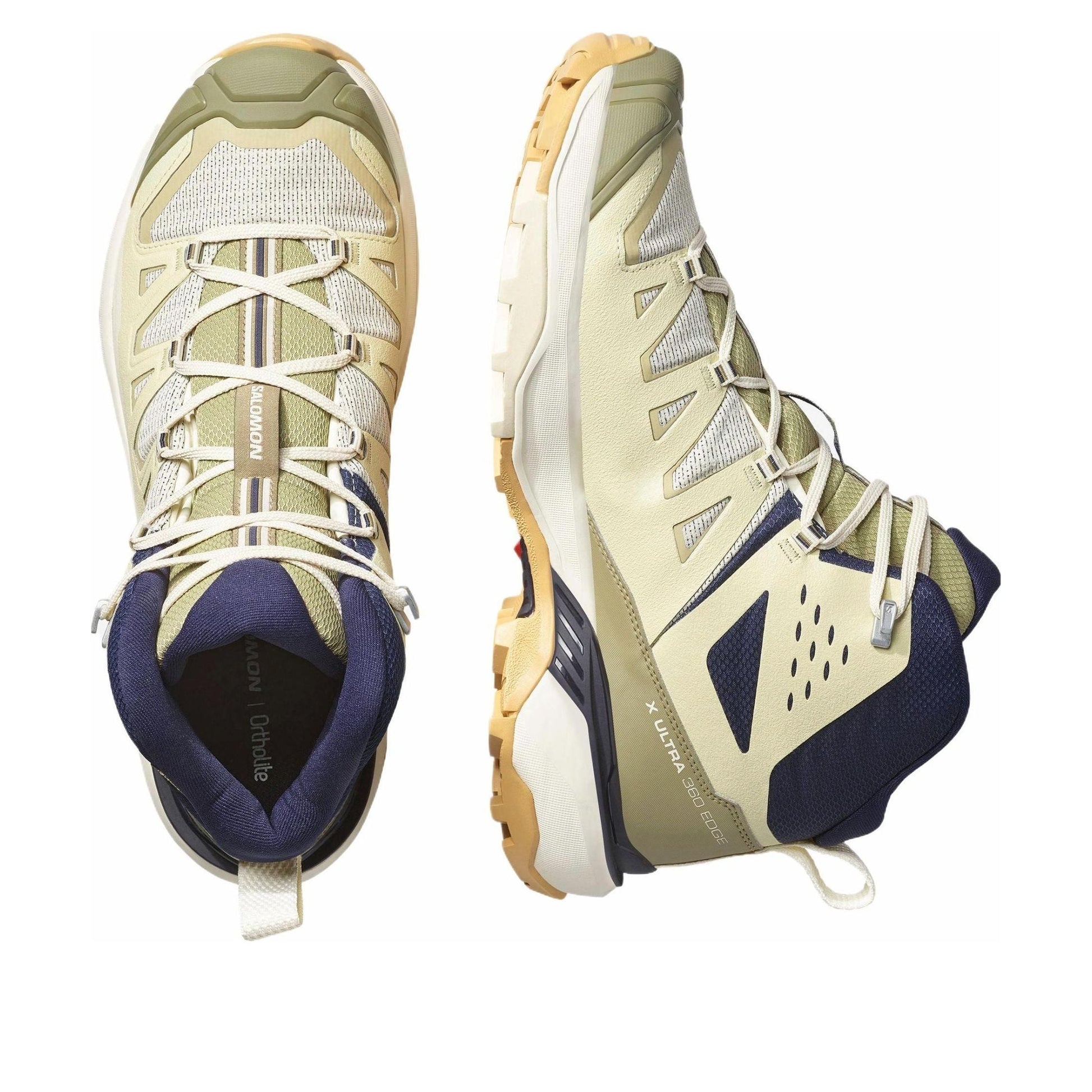 SALOMON X Ultra 360 Edge Mid GORE-TEX 'Almond Milk Aloe' 478162