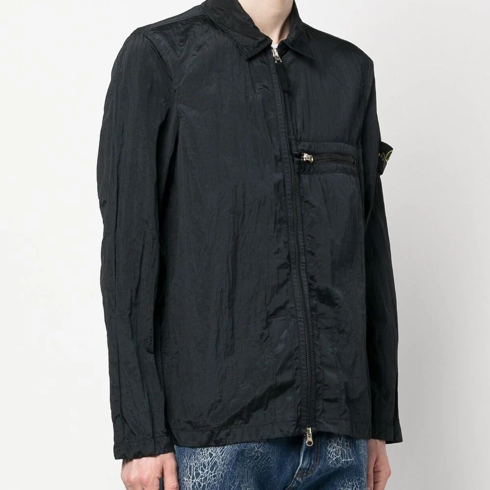 STONE ISLANDNylon Metal Shirt Jacket 'Black' 781510919-V0029