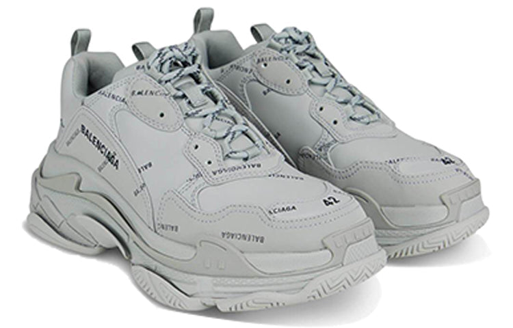 Balenciaga Triple S Sneaker 'Allover Logo - Grey' 536737W2FA11210