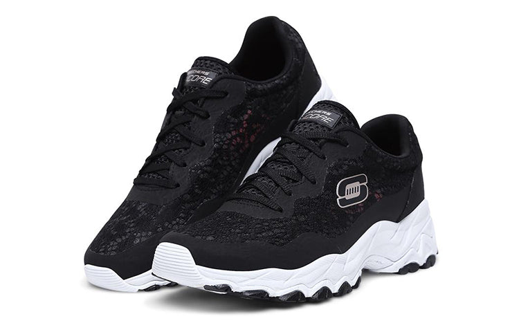 (WMNS) Skechers Encore Low-Top Black 66666056-BKGD