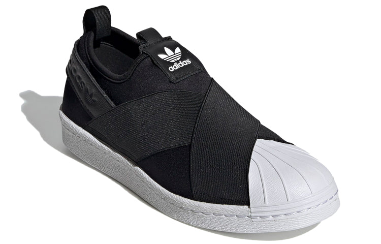 (WMNS) adidas originals Superstar Slip-on 'White Black' EW2053