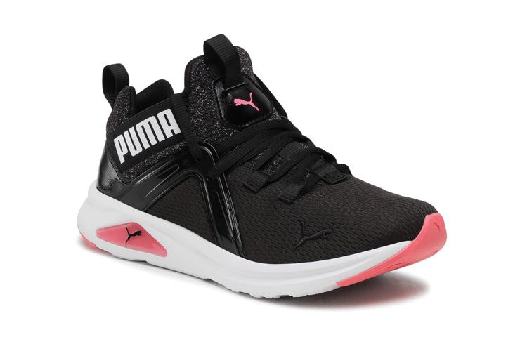 (GS) PUMA Enzo 2 Sparkle 'Black Sun Kissed Coral' 194573-01