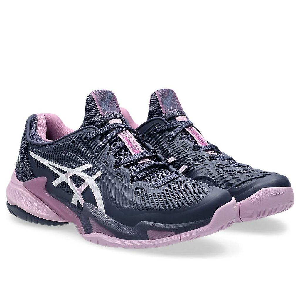 (WMNS) ASICS Court FF 3 'Indigo Fog White' 1042A220-500
