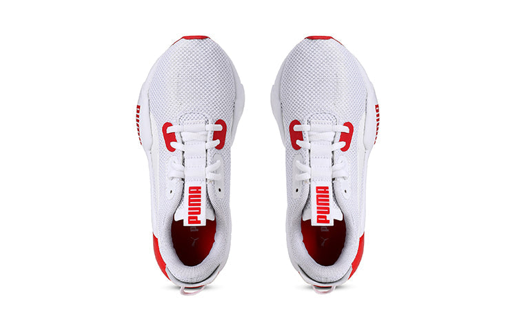 (GS) PUMA Cell Phase Low Top Running Shoes Red/White 192830-03