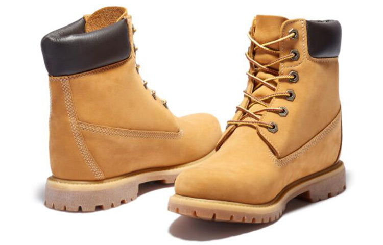 (WMNS) Timberland 6-Incg Premium Wedge Boots 'Wheat Nubuck' 8226A231