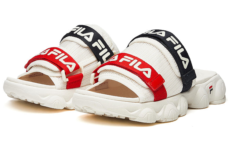 (WMNS) FILA Jagger Sports Slipper GS WhiteRed/Black F12W024607FGD