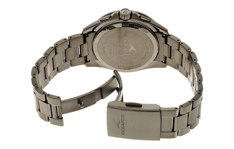 Casio Analog Watch 'Black Royal Blue' OCW-T2600B-1AJF