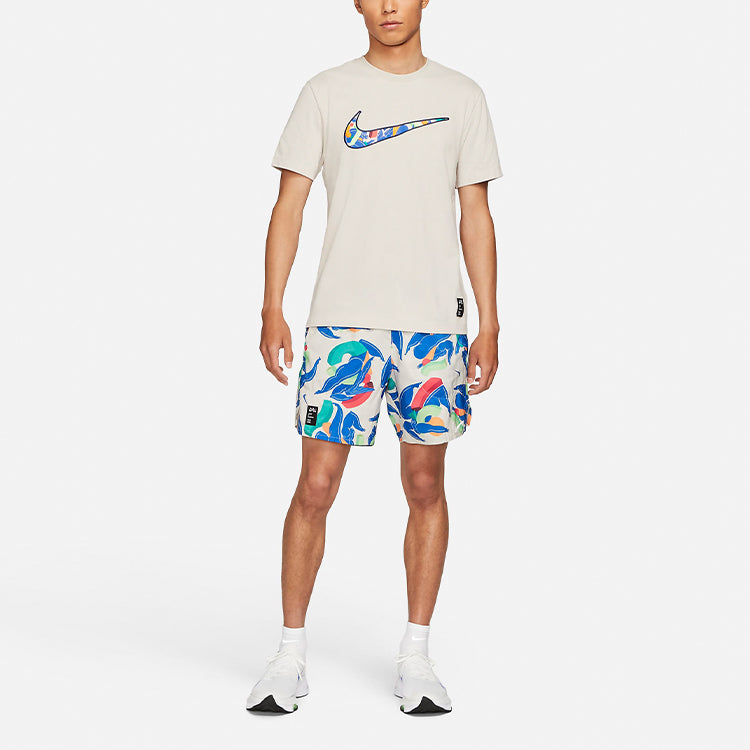 Nike x Kelly Anna London Crossover Pattern Printing Quick Dry Knit Short Sleeve CZ9882-008