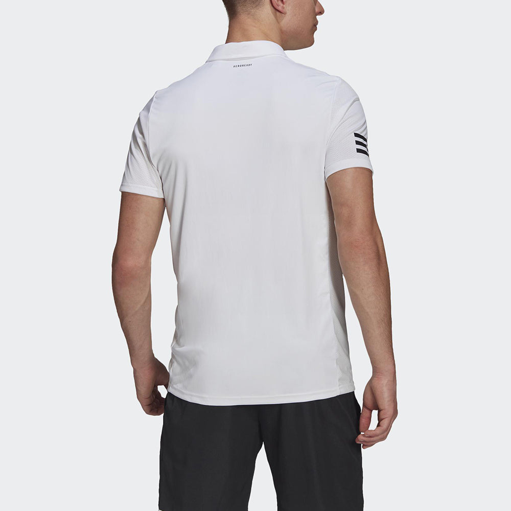 adidas MENS Tennis Sports Polo Shirt White GL5416