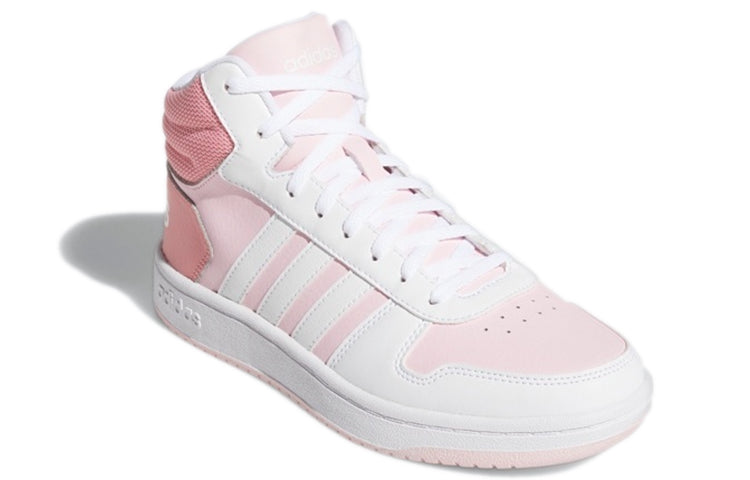 (WMNS) adidas Hoops 2.0 Mid 'Pink White' GX3832