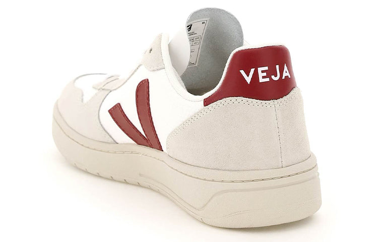 Veja V-10 B-Mesh 'White Natural Marsala' VX011314B