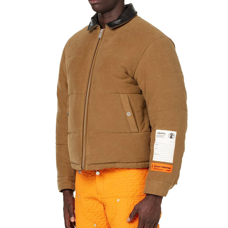 Men's HERON PRESTON Long Sleeves Jacket Beige HMED006F20FAB0046300