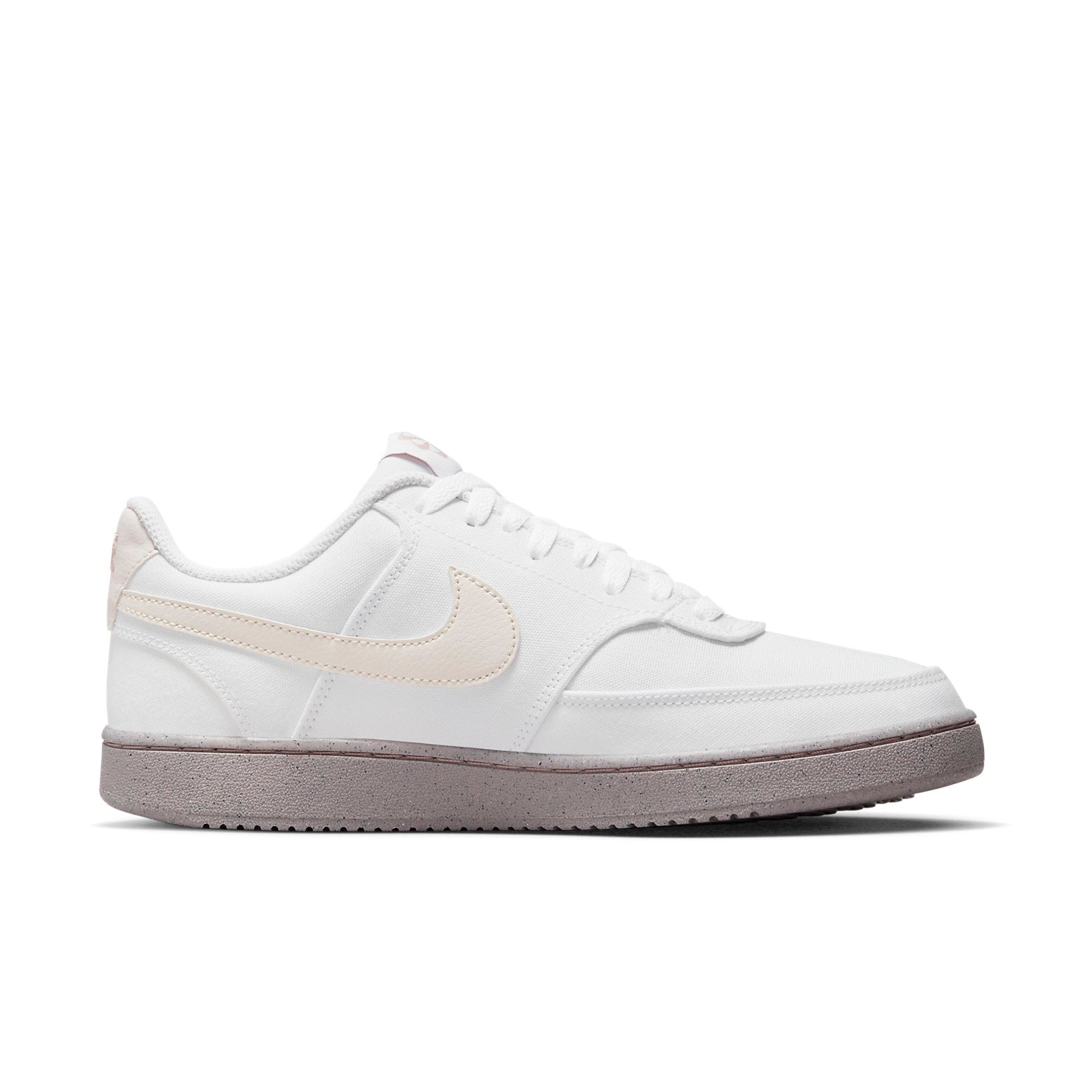 (WMNS) Nike Court Vision Low Canvas Next Nature 'White Pink Oxford' DJ6259-101