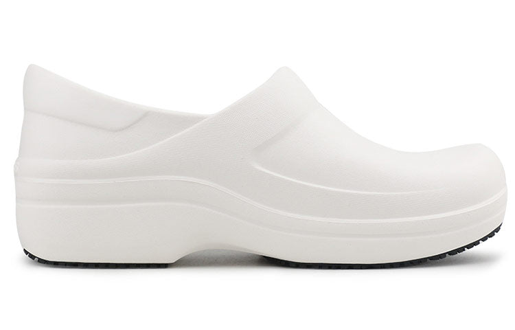 (WMNS) Crocs Cozy Thick Sole White Sandals 204045-100