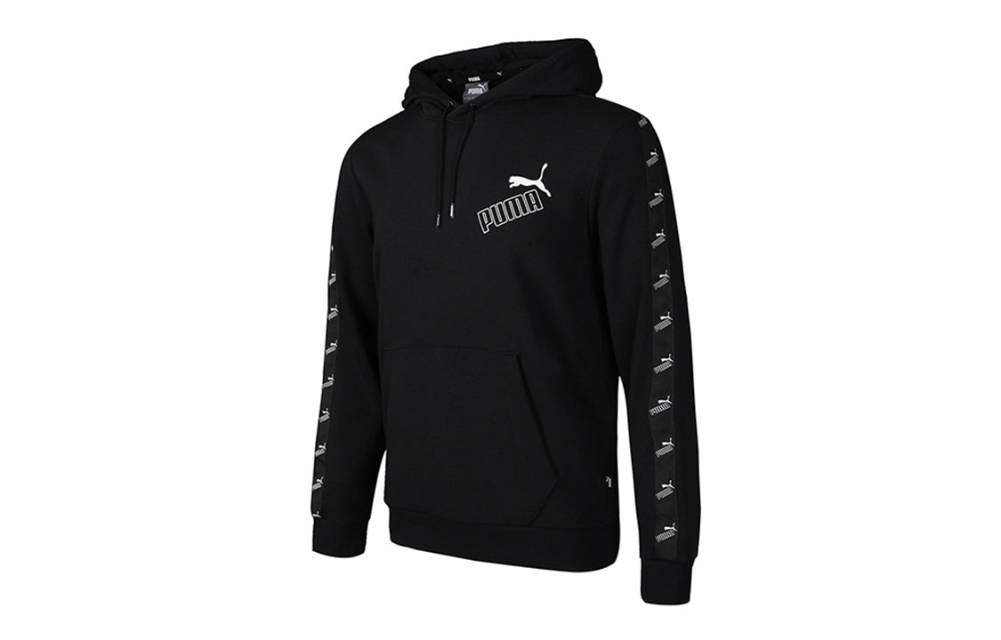 PUMA Amplified Printed Hooded Fleece Black 583518-01