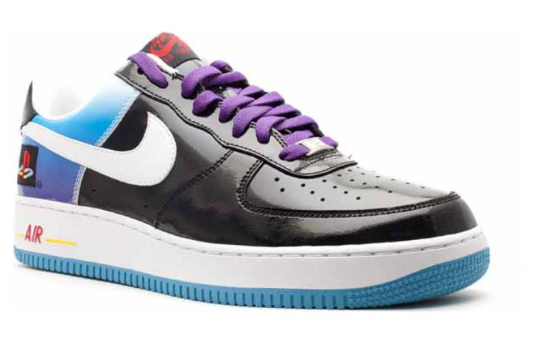 Nike Air Force 1 Low Playstation 'Black White Purple' BMK067-M7-C1-FT