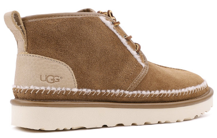 UGG Neumel Stitch Snow Boots Brown 1094398-CHE