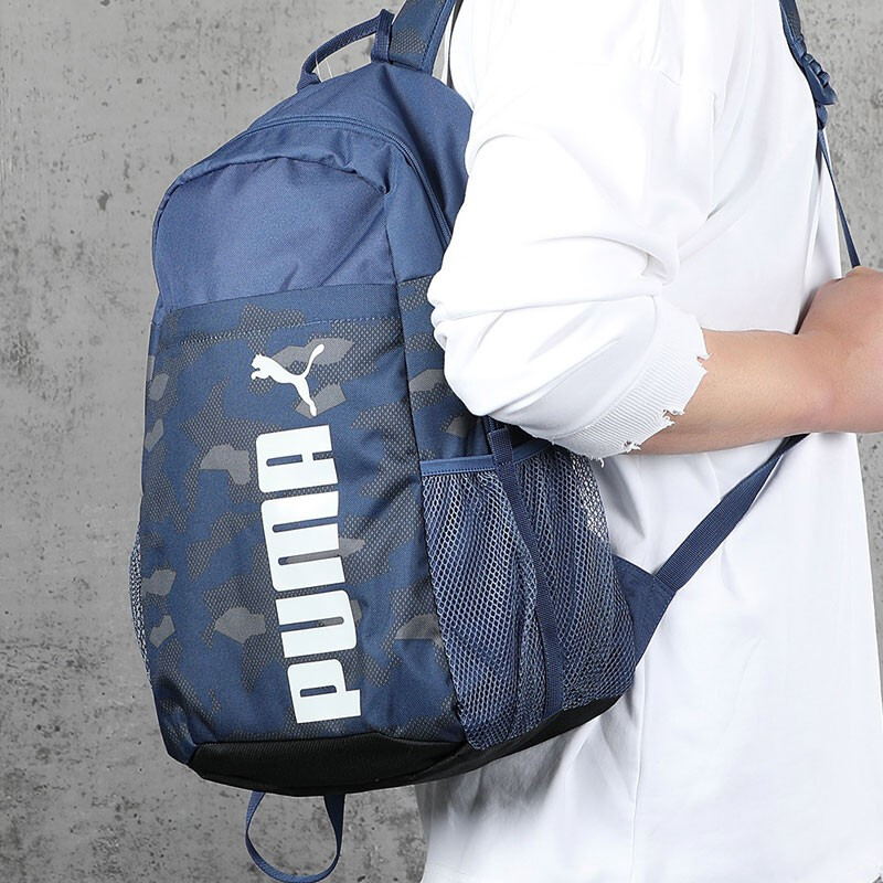PUMA Style Backpack 'Blue White' 076703-04