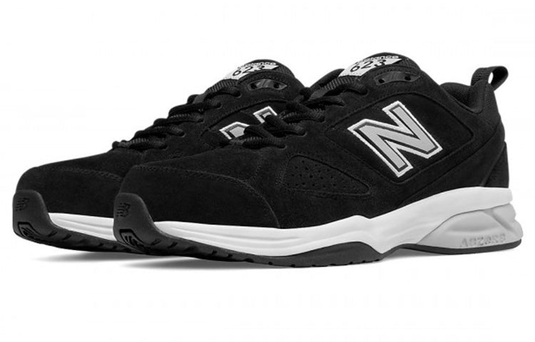 New Balance 623 V3 Suede Trainer Sneakers Black MX623BK3