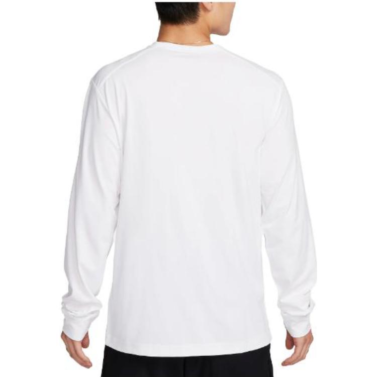Nike Dri-FIT UV Hyverse Long-Sleeve Fitness Top 'White' FB8584-100