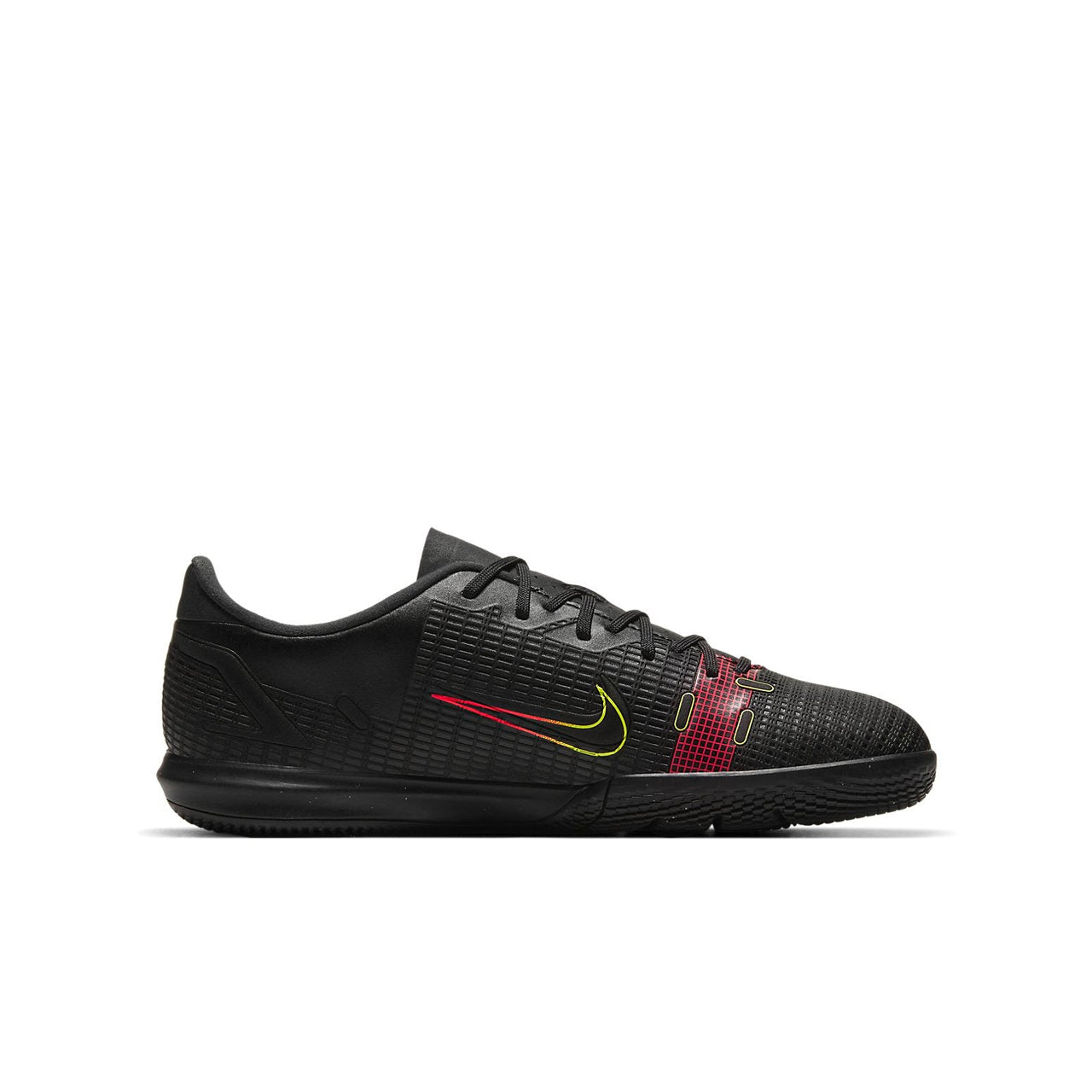 (GS) Nike Mercurial Vapor 14 Academy IC 'Black Yellow Red' CV0815-090