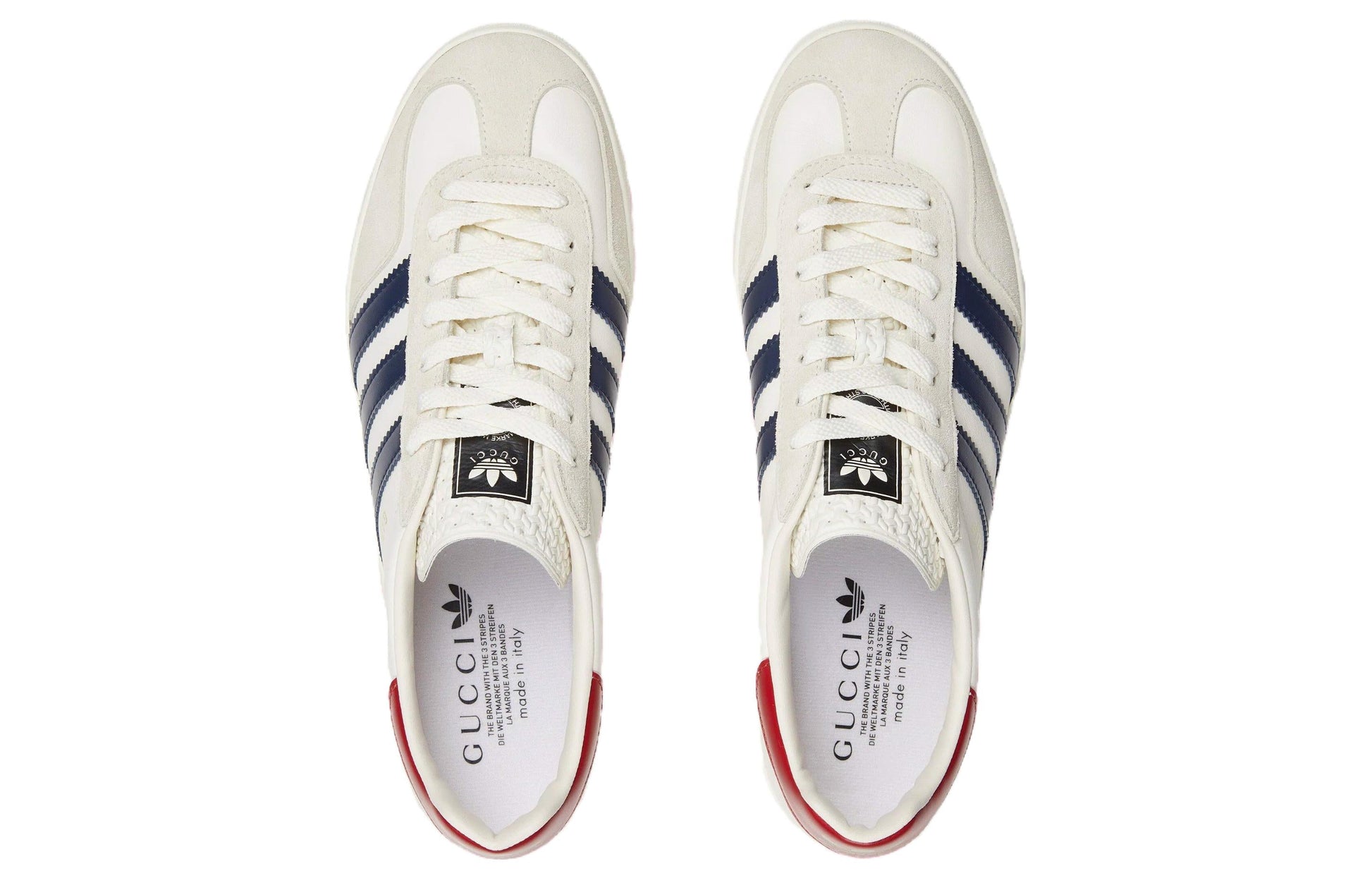 adidas x Gucci Gazelle 'White' 707847-UTT10-9060