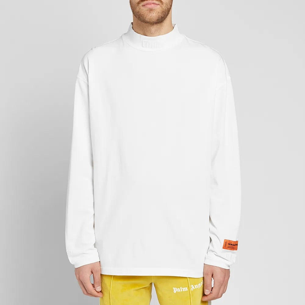 HERON PRESTON Unisex Printing Embroidery Swea White HMAB007F196000160201