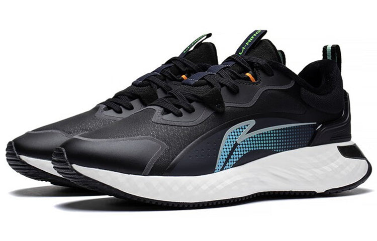 Li-Ning Cloud Shield 'Black White Blue' AGLS219-2