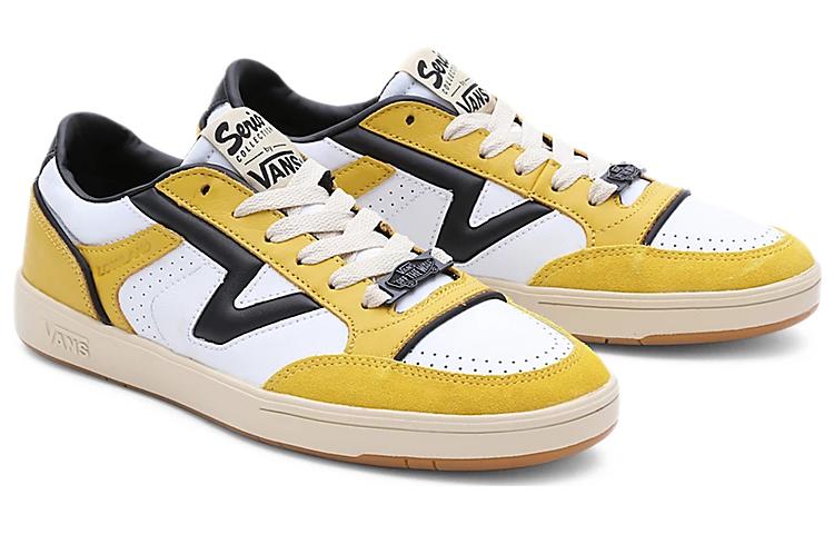 (WMNS) Vans Lowland Comfycush 'Serio Collection - Black Yellow' VN0A5KYFY23