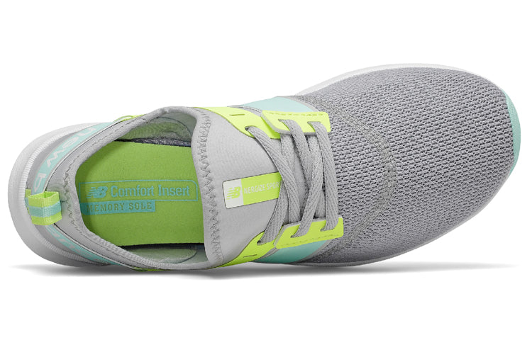 (WMNS) New Balance Nergize Series 'Grey Green Yellow' WNRGSSA1