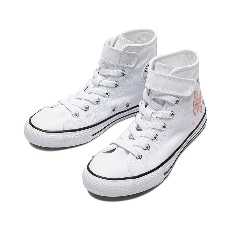 (PS) Converse Chuck Taylor All Star Easy-On Butterflies 'White Pink Phase Grape Fizz' A07424C