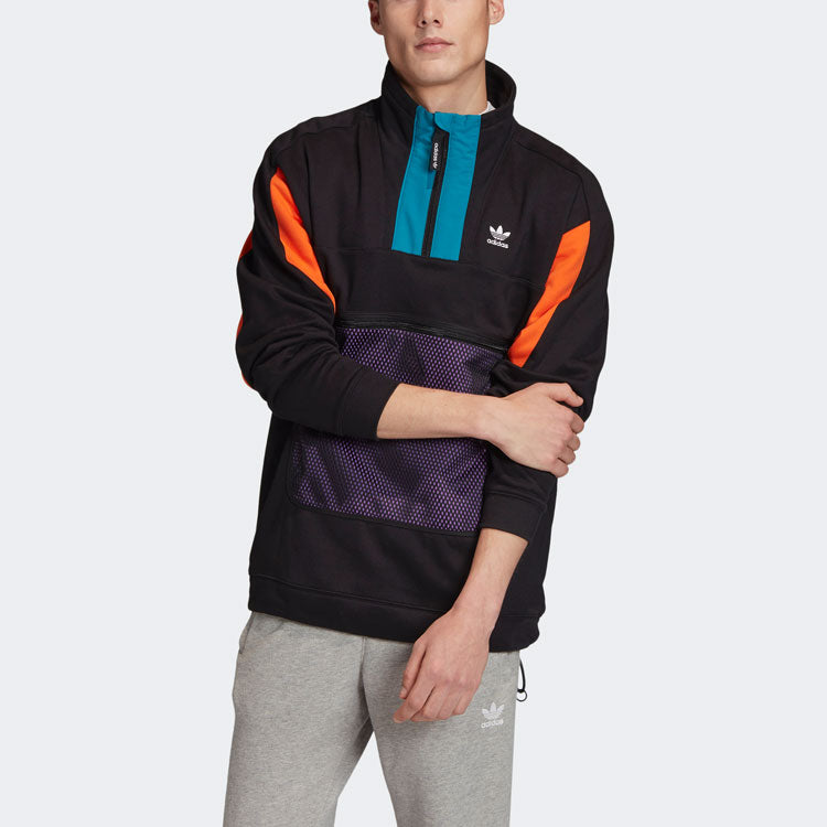 adidas originals PT3 1/4 Zip Jacket Men Black GC8698