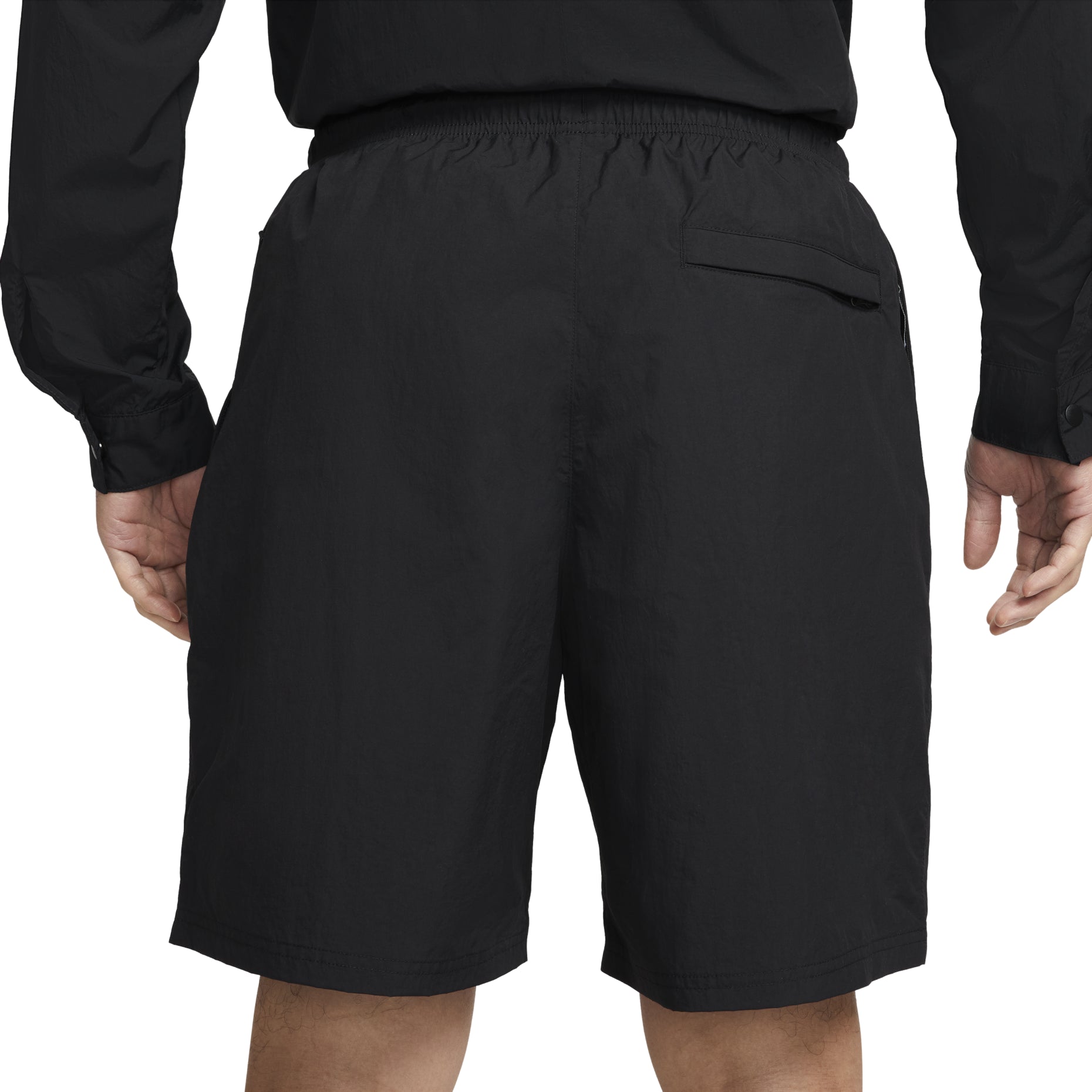 Nike Lab Solo Swoosh Shorts 'Black' DX0750-010